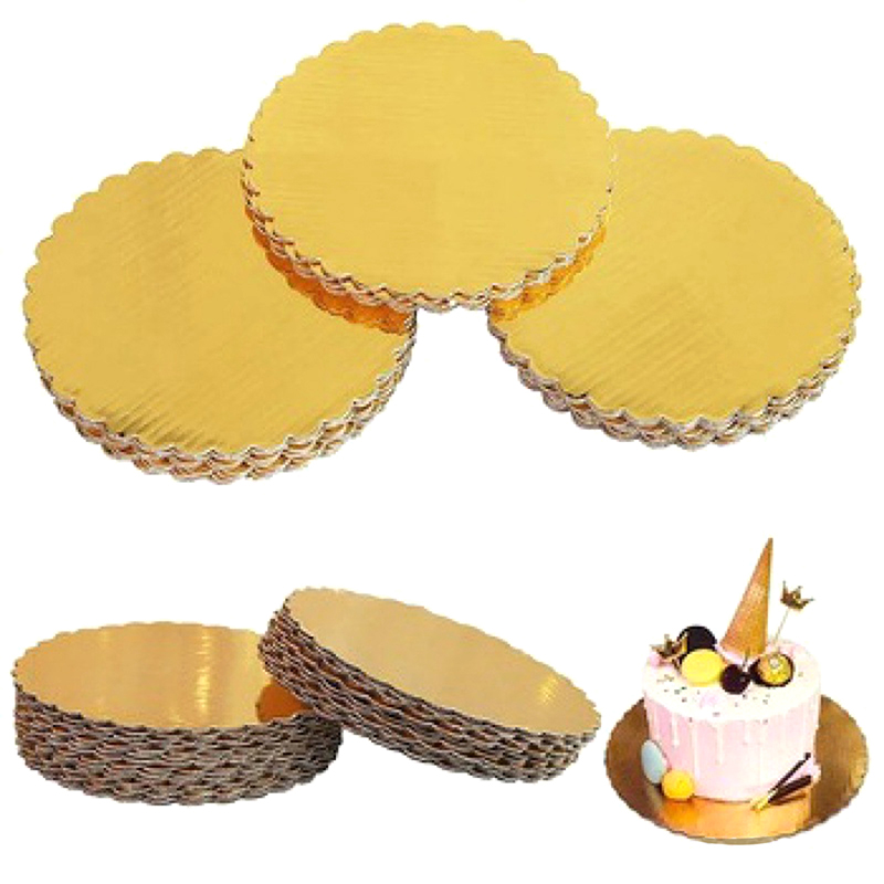 Cake Board Round - 【10 Stück 4/5/6/7/8/10 Zoll runde Kuchenunterlagen,