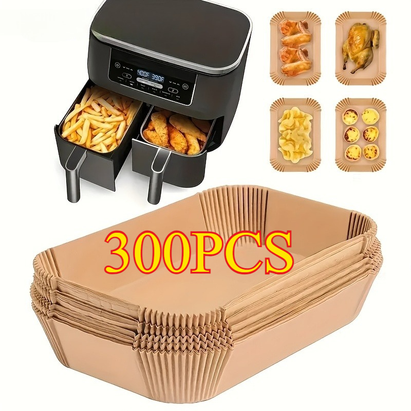 Kitchen Paper For Baking - Einweg-Luftfritteusen-Papier, antihaftbeschichtet, für Küche, Backen, Airfryer-Matte,