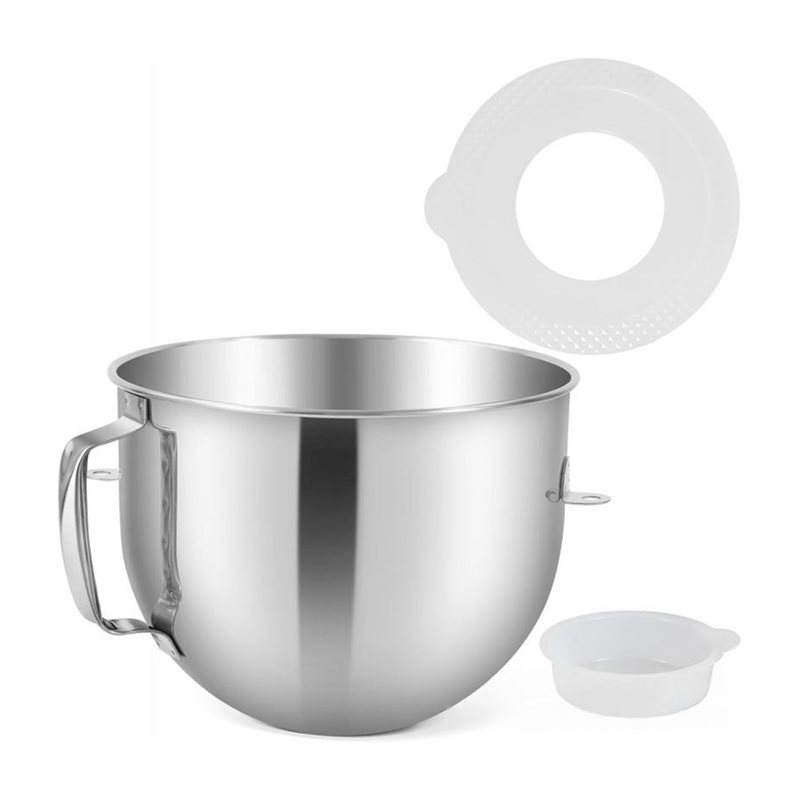 Stand Mixer Bowl - ABYN-7QT Edelstahl-Rührschüssel für Kitchenaid Standmixer, Kitchen