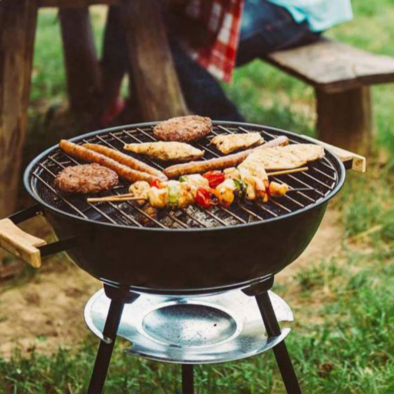 Super Kitchen Baking Mat - 1 Stück Edelstahl Rundes BBQ-Grillgitter, Heimgebrauch-Bratnetz,