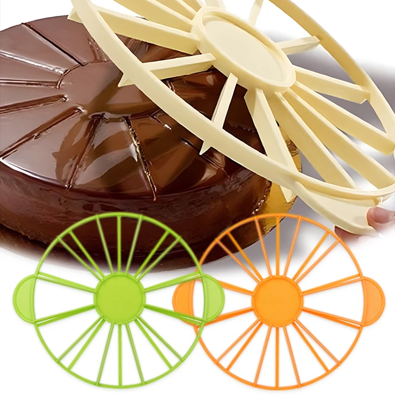 Bread Baking Kitchen Utensils - Kunststoff-Kuchen, gleiche Portionen, rundes Brot, Kuchen,