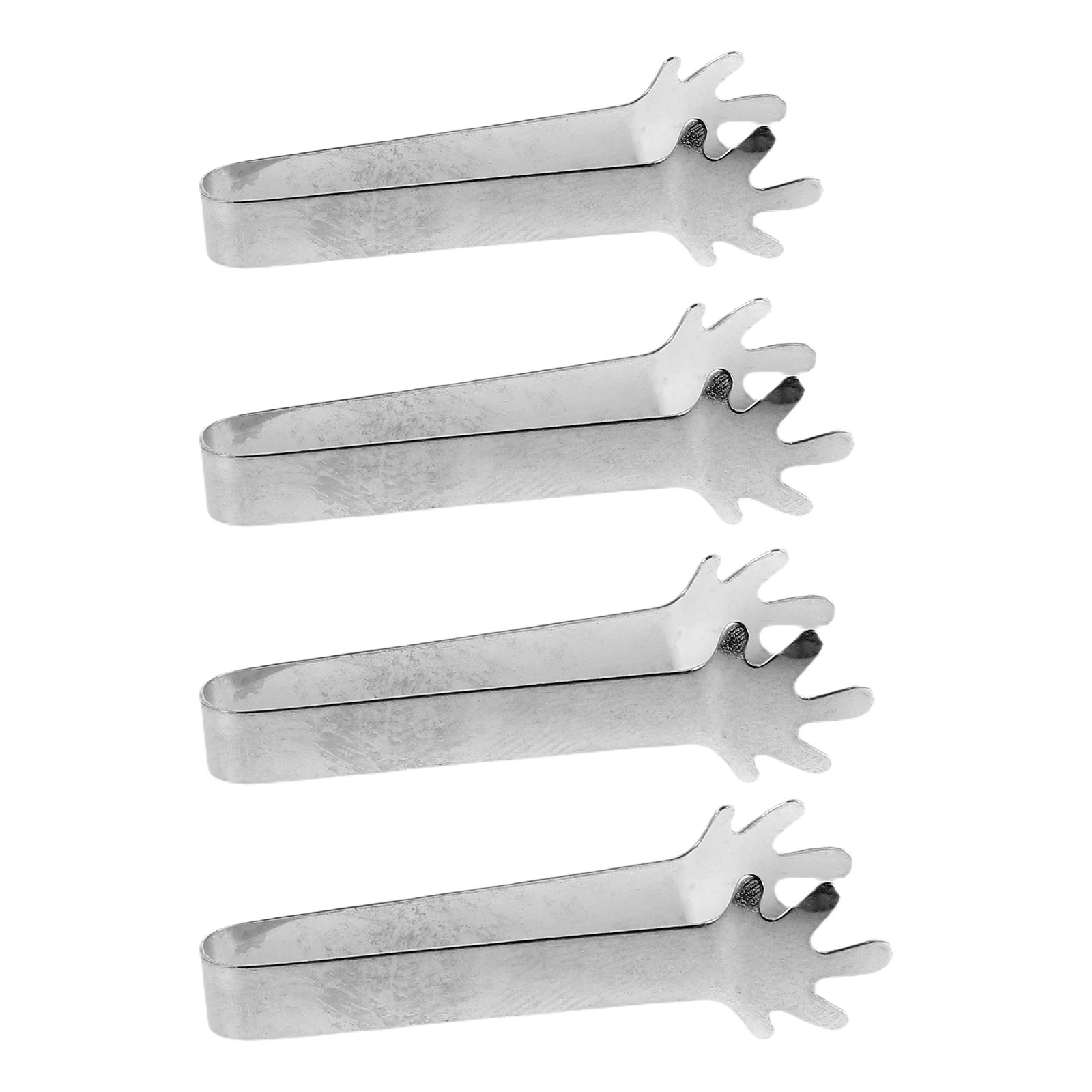 Bread Baking Kitchen Utensils - 4 Stück Miniatur-Brotzangen, realistische kleine Küchenutensilien
