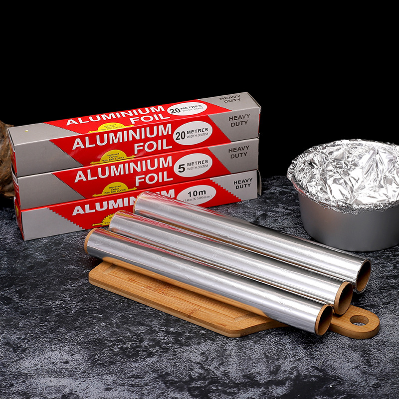 Kitchen Paper For Baking - Hochleistungs-Aluminiumfolienrolle, 5/10/20 Meter Länge, 30 cm