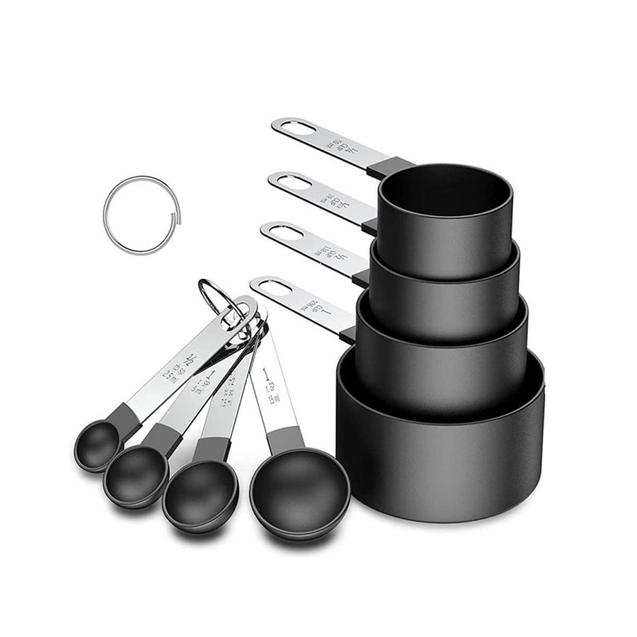 Kitchen Baking Kit - 4PCS/8PCS kunststoff messbecher Löffel Set Edelstahl