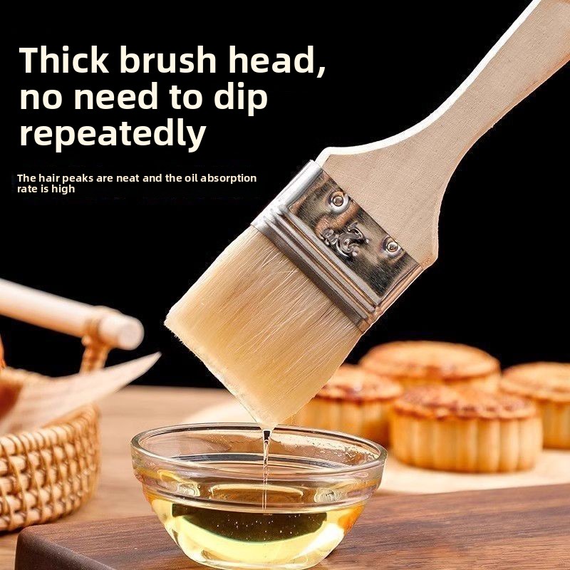 Holzgriff-Wollbürste mit Weich – Kitchen Baking Brush Bewertung und Preis