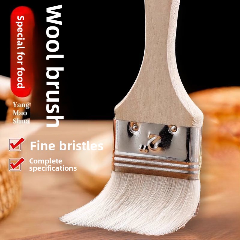 Holzgriff-Wollbürste mit Weich – Kitchen Baking Brush Bewertung und Preis