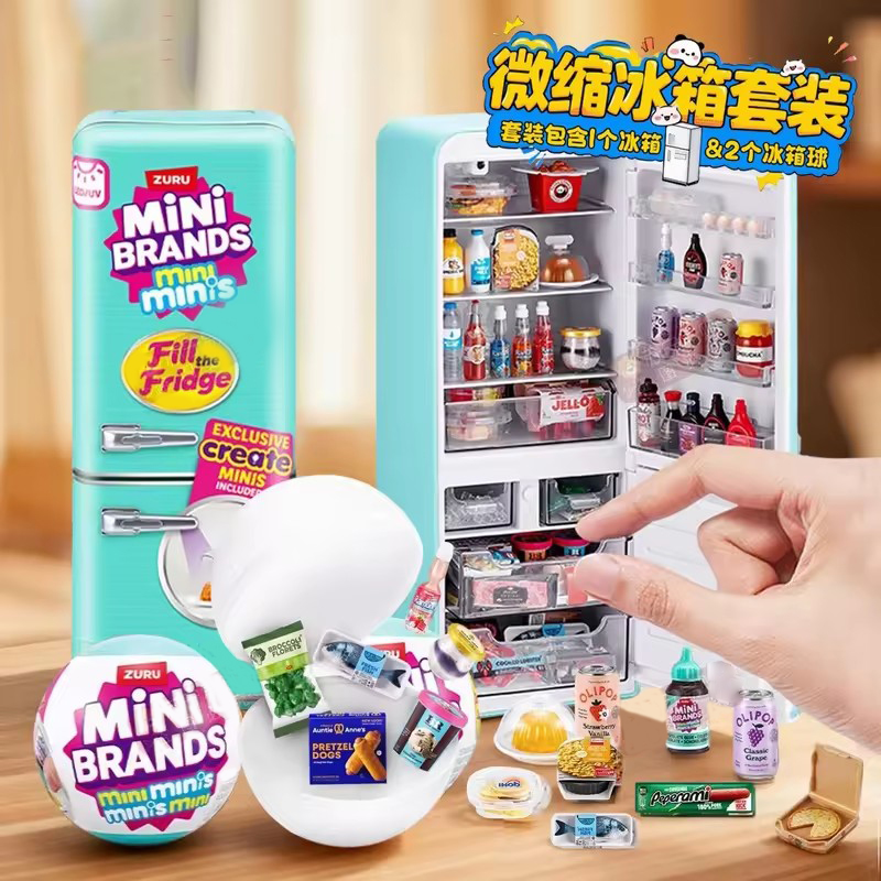 LED-beleuchtetes Mini-Kühlschr – Miniature Baking Kitchen Bewertung und Preis