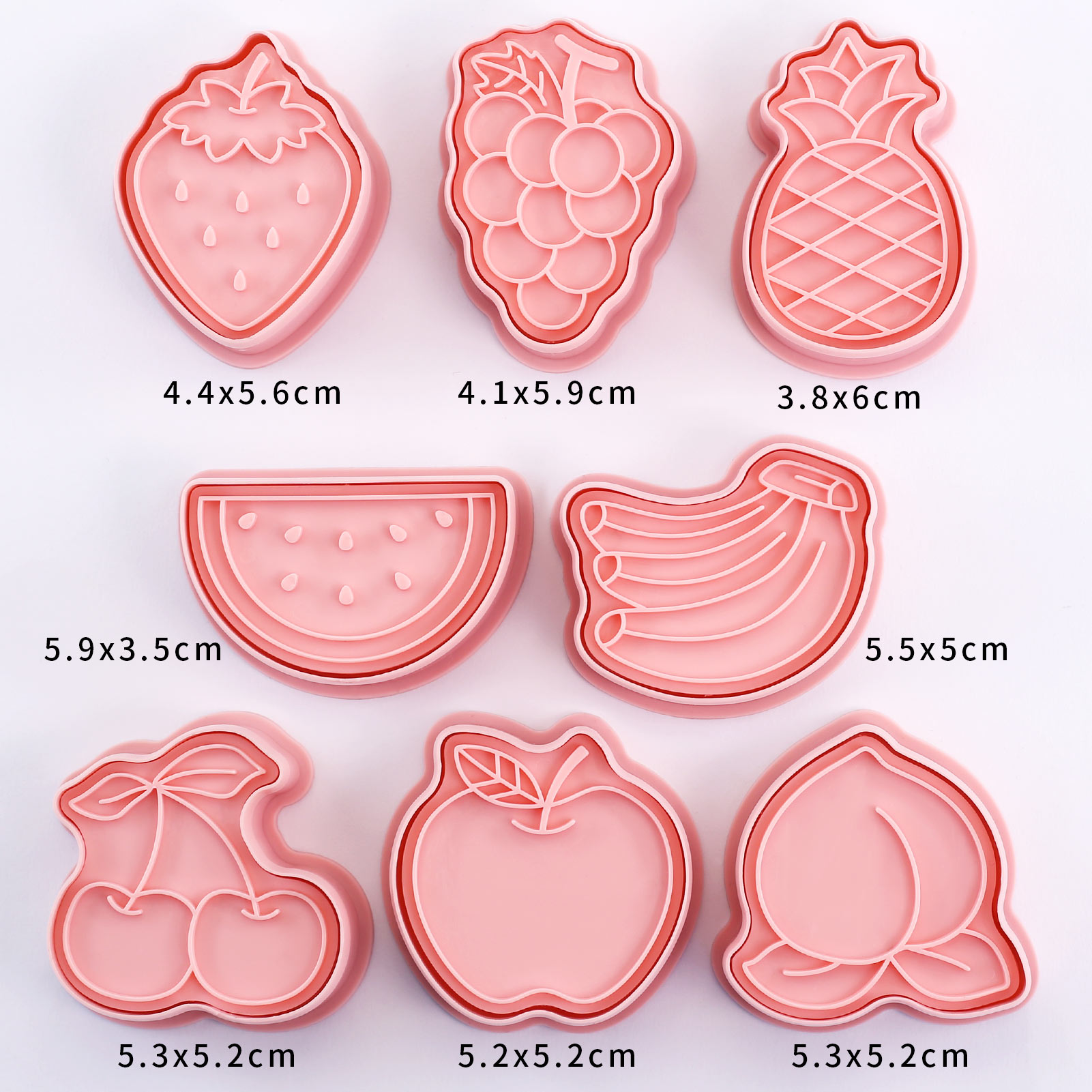 8-teilige süße Obst-Ausstechfo – Kitchen Baking Cookies Bewertung und Preis