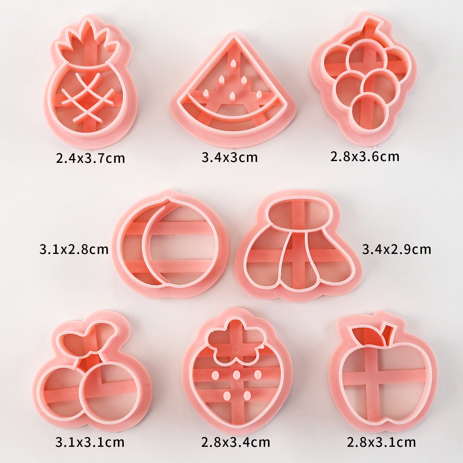 8-teilige süße Obst-Ausstechfo – Kitchen Baking Cookies Bewertung und Preis