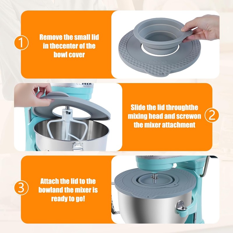 Silikon-Mixerschüssel-Abdeckun – Kitchen Aid Baking Lid Bewertung und Preis
