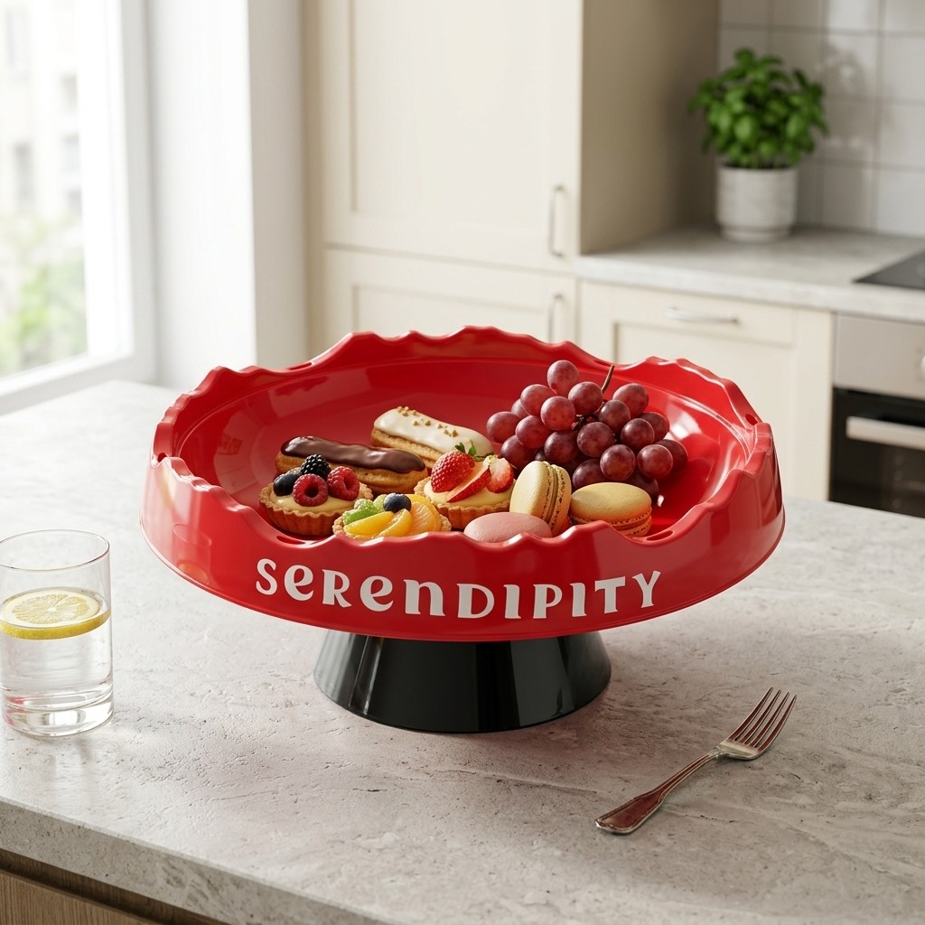 Welliger Kunststoff-Kuchenstän – Cake Board Round Bewertung und Preis