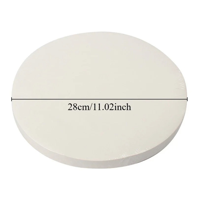 50 Stück Weißes Rundes Backpap – Kitchen Paper For Baking Bewertung und Preis