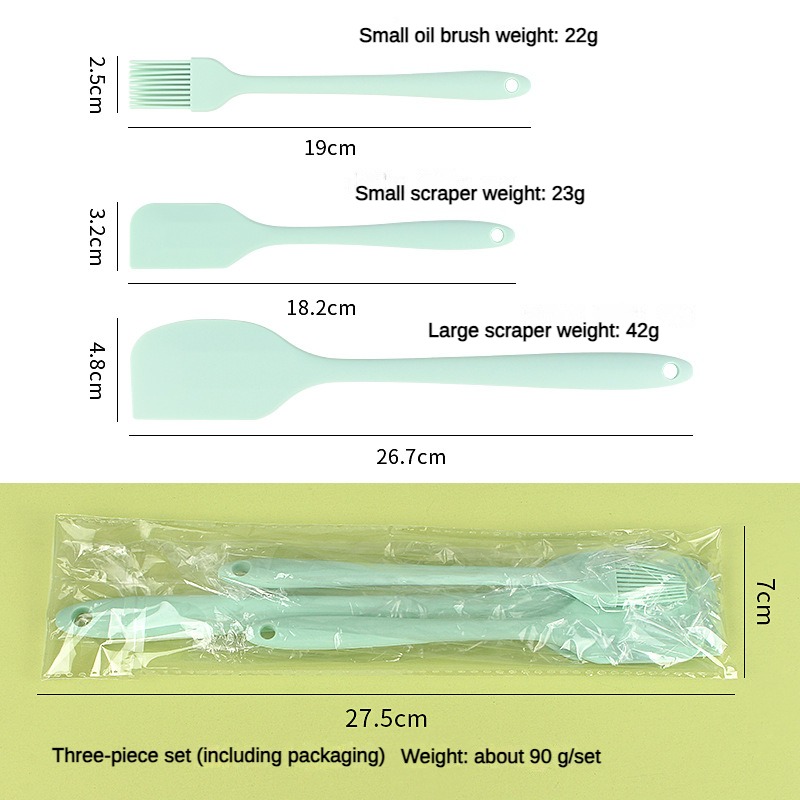 3-teiliges Backset für die Küc – Kitchen Baking Brush Bewertung und Preis
