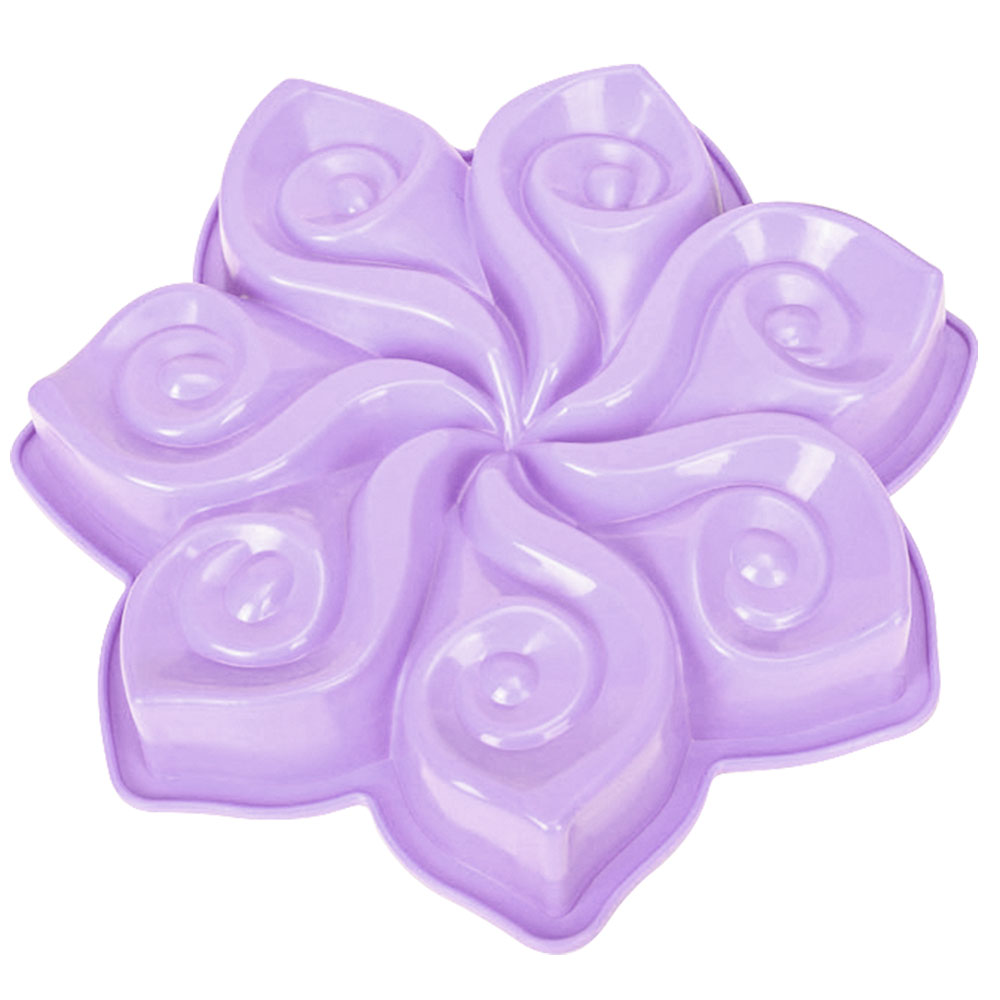 Große Blumen-Silikon-Kuchenfor – Kitchen Baking Ware Bewertung und Preis