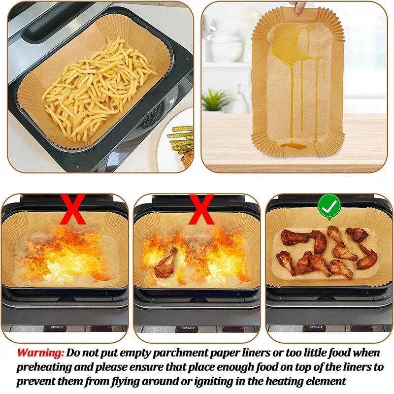 Einweg-Luftfritteusen-Papier,  – Kitchen Paper For Baking Bewertung und Preis