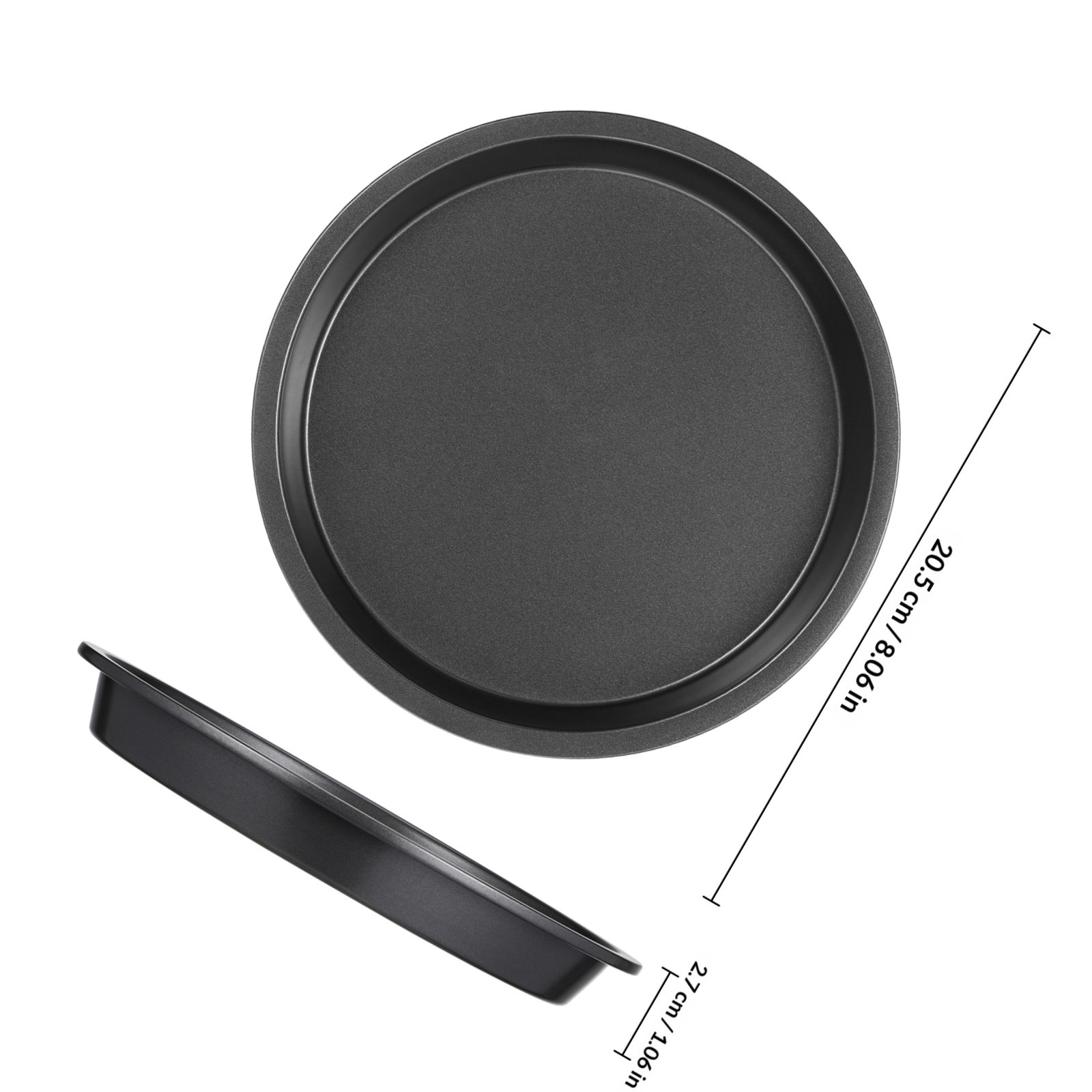 Runde Kuchenform aus Kohlensto – Kitchen Baking Trays Bewertung und Preis