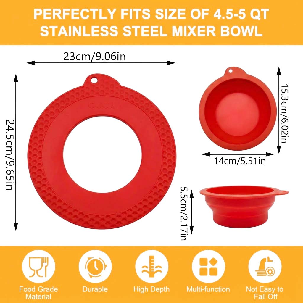 4,5-5 Quart Schwenkbarer Stand – Kitchen Aid Baking Lid Bewertung und Preis