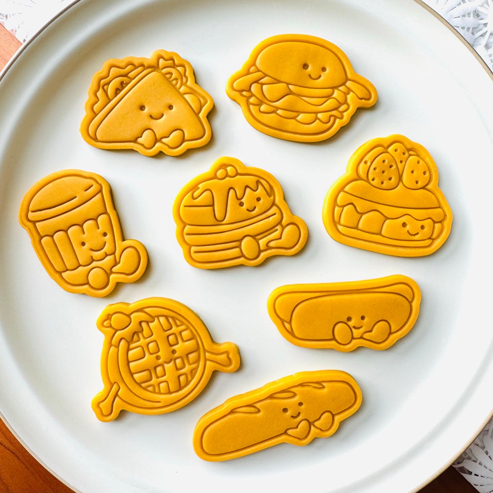 Niedliche Burger-Sandwich-Auss – Kitchen Baking Cookies Bewertung und Preis
