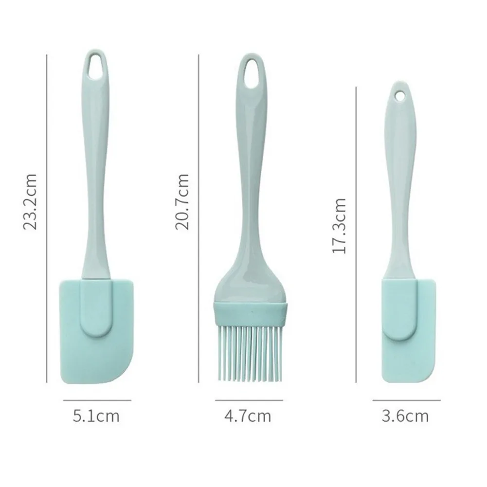 3Pcs Creme Schaber DIY Brot Ku – Kitchen Baking Brush Bewertung und Preis