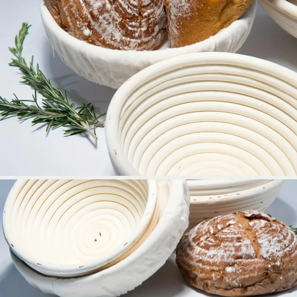 Ovaler Brotgärkorb aus Rattan, – Proofing Basket Banneton Bewertung und Preis