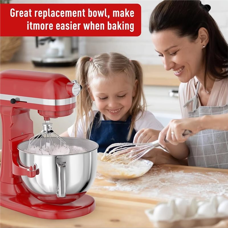 ABYN-7QT Edelstahl-Rührschüsse – Stand Mixer Bowl Bewertung und Preis