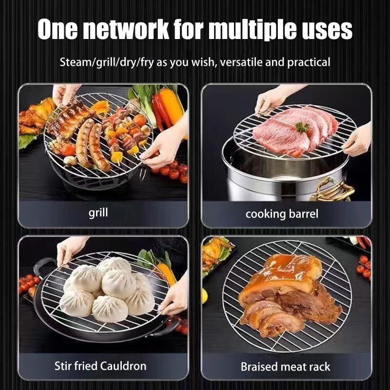 1 Stück Edelstahl Rundes BBQ-G – Super Kitchen Baking Mat Bewertung und Preis