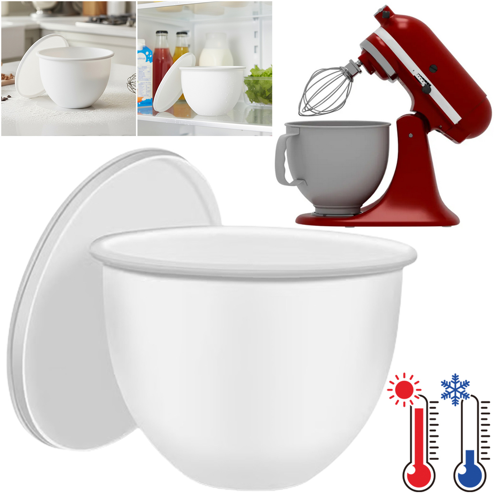 1 STÜCK Universal Silikon Pad  – Kitchenaid Baking Bowl Bewertung und Preis