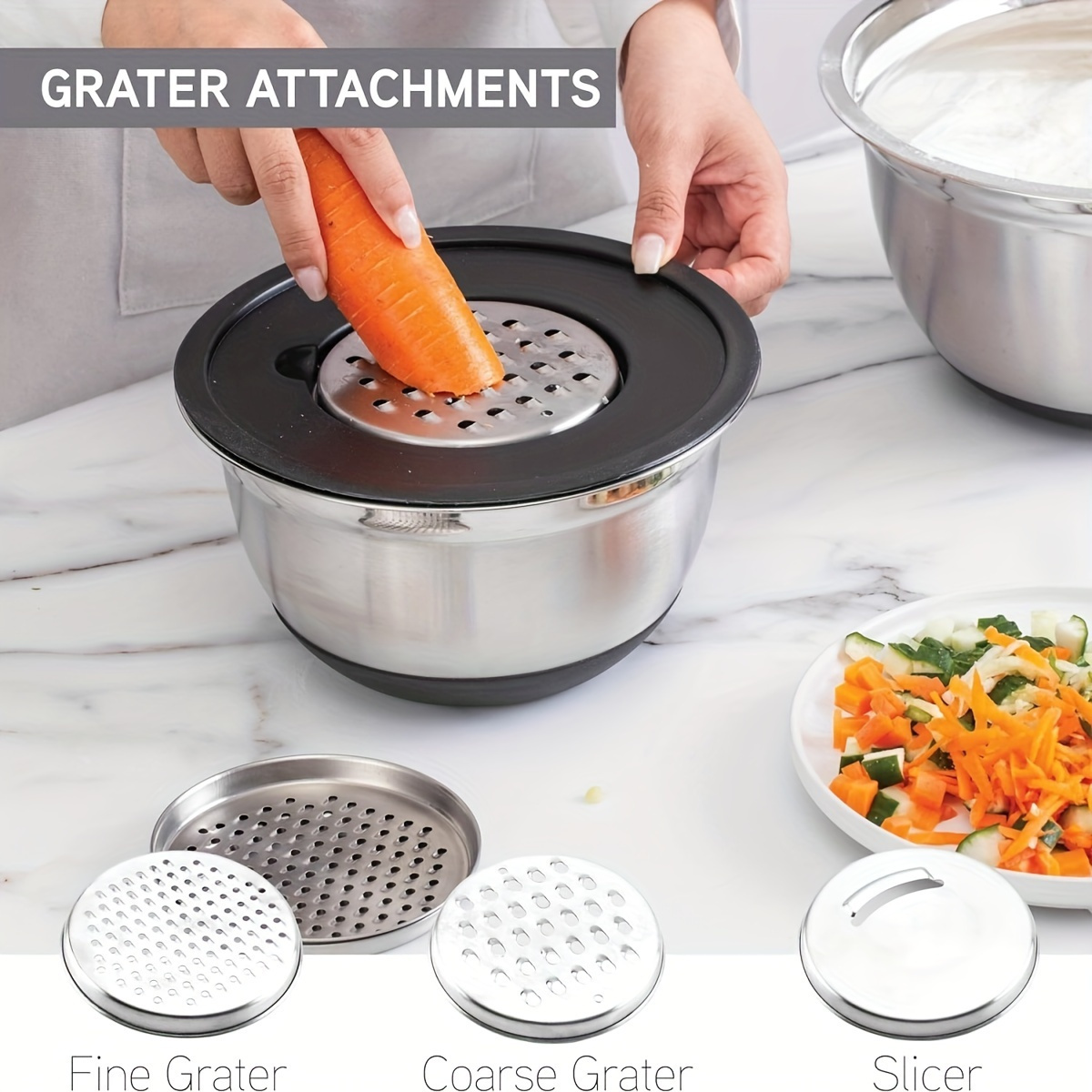 8 stücke Rühr schüsseln mit lu – Stand Mixer Bowl Bewertung und Preis