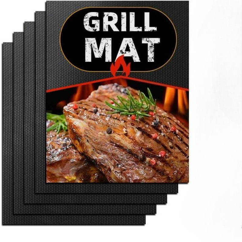 5 Stück Teflon-Grillmatten, an – Super Kitchen Baking Mat Bewertung und Preis
