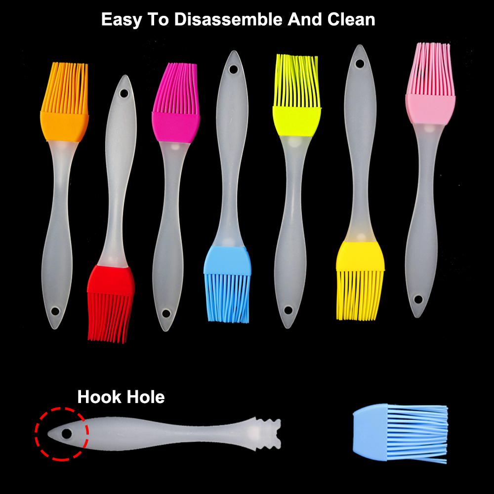 1 Stücke 7 Farbe Lebensmittel  – Kitchen Baking Brush Bewertung und Preis