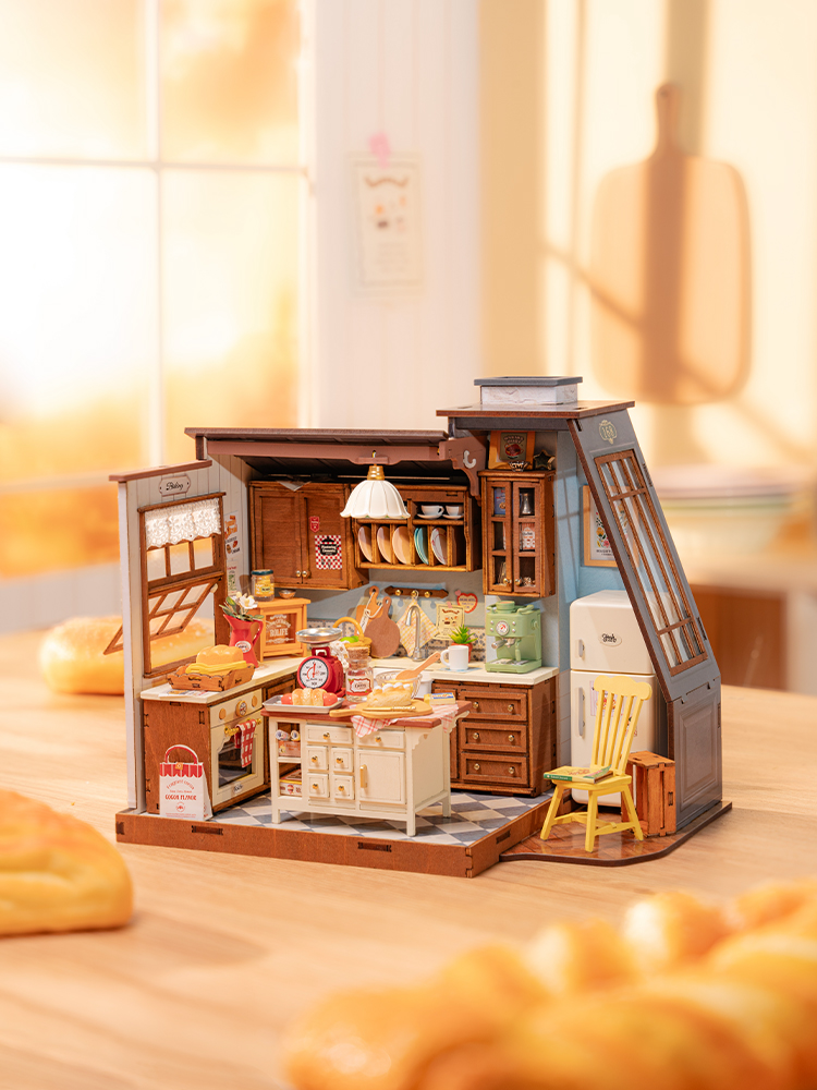 Robotime Rolife Backküche Holz – Baking Kitchen Dg172 Bewertung und Preis