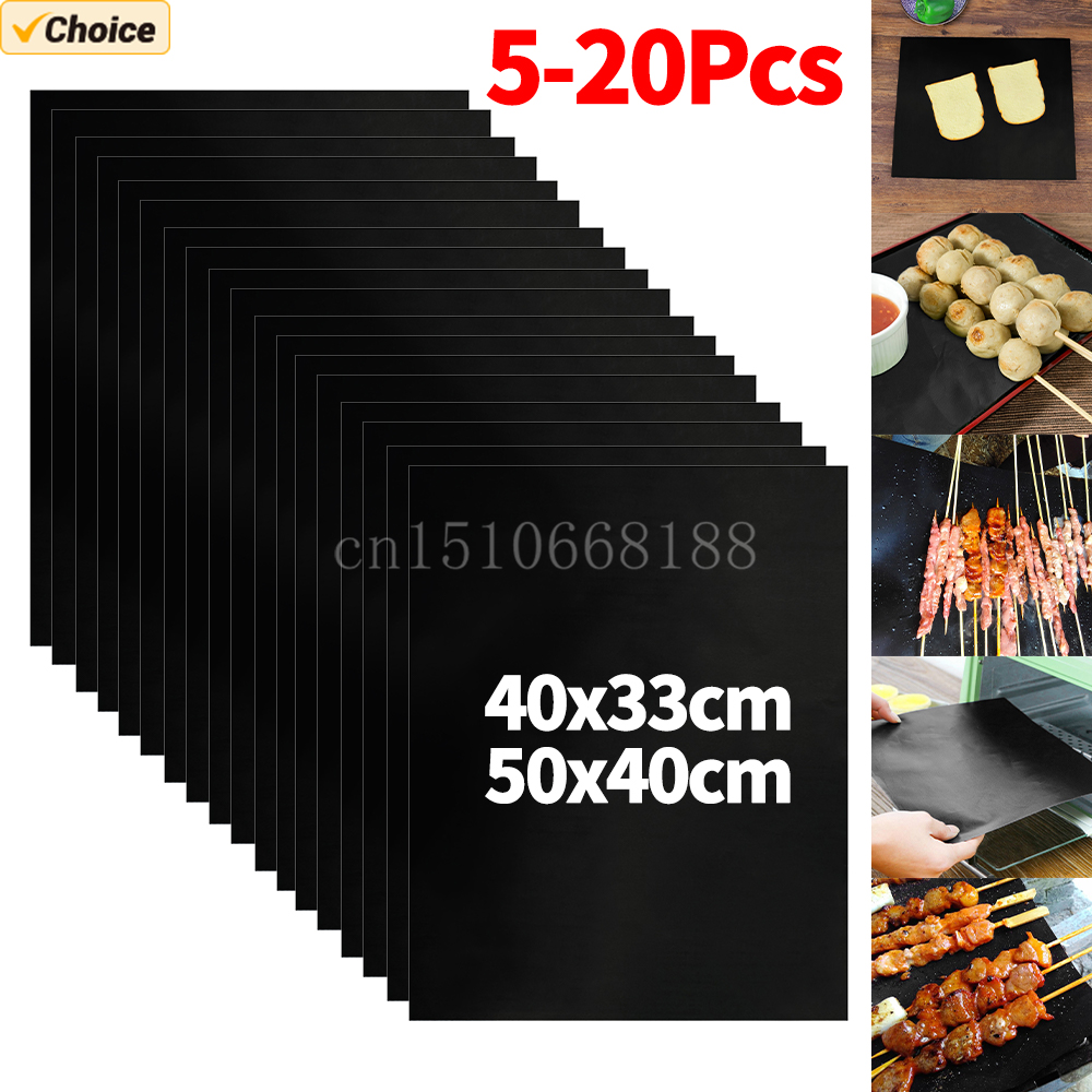 5–20 Stück Ofeneinlagen, Grill – Super Kitchen Baking Mat Bewertung und Preis