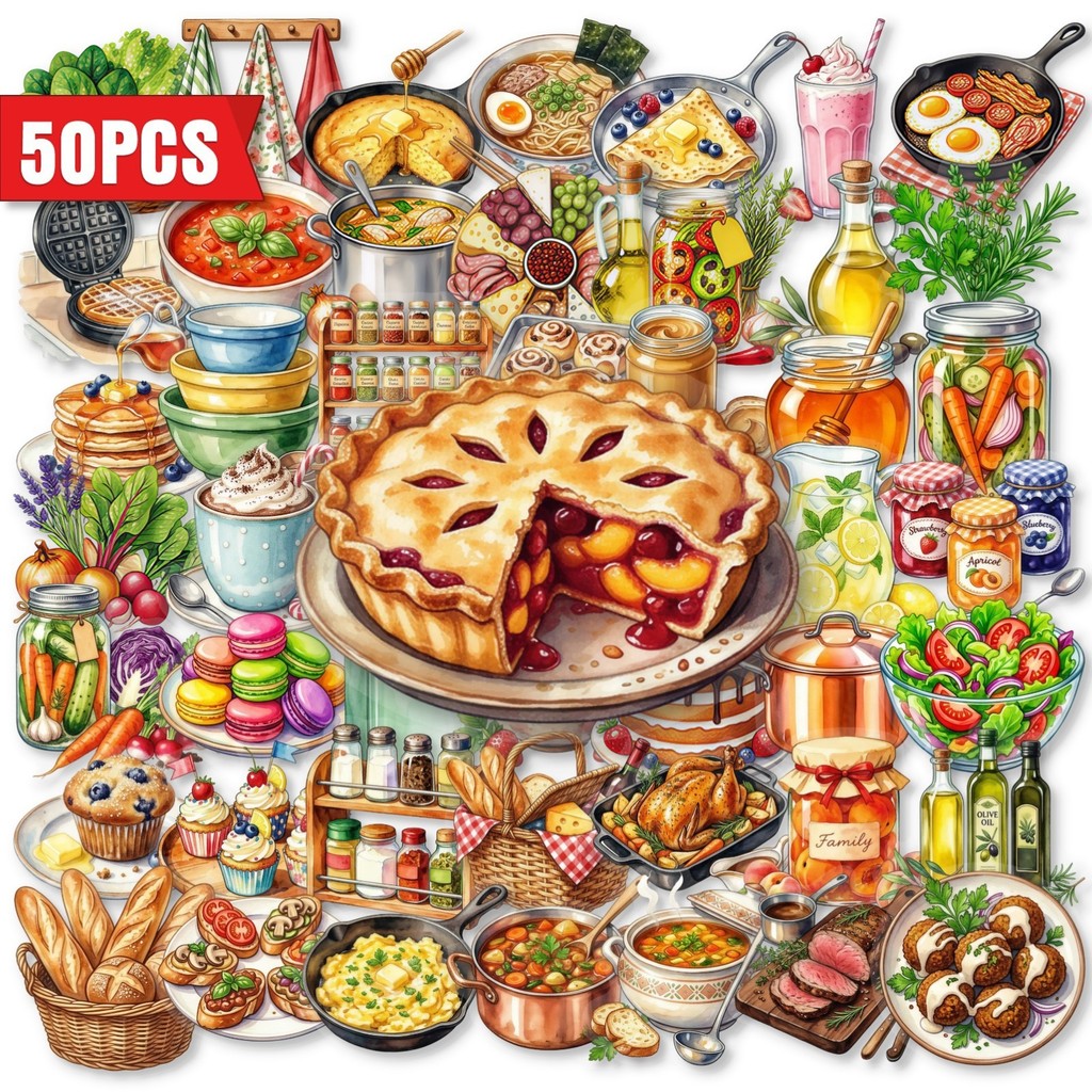 50 Stück transparente PET-Küch – Baking (Kitchen Ingredient) Bewertung und Preis