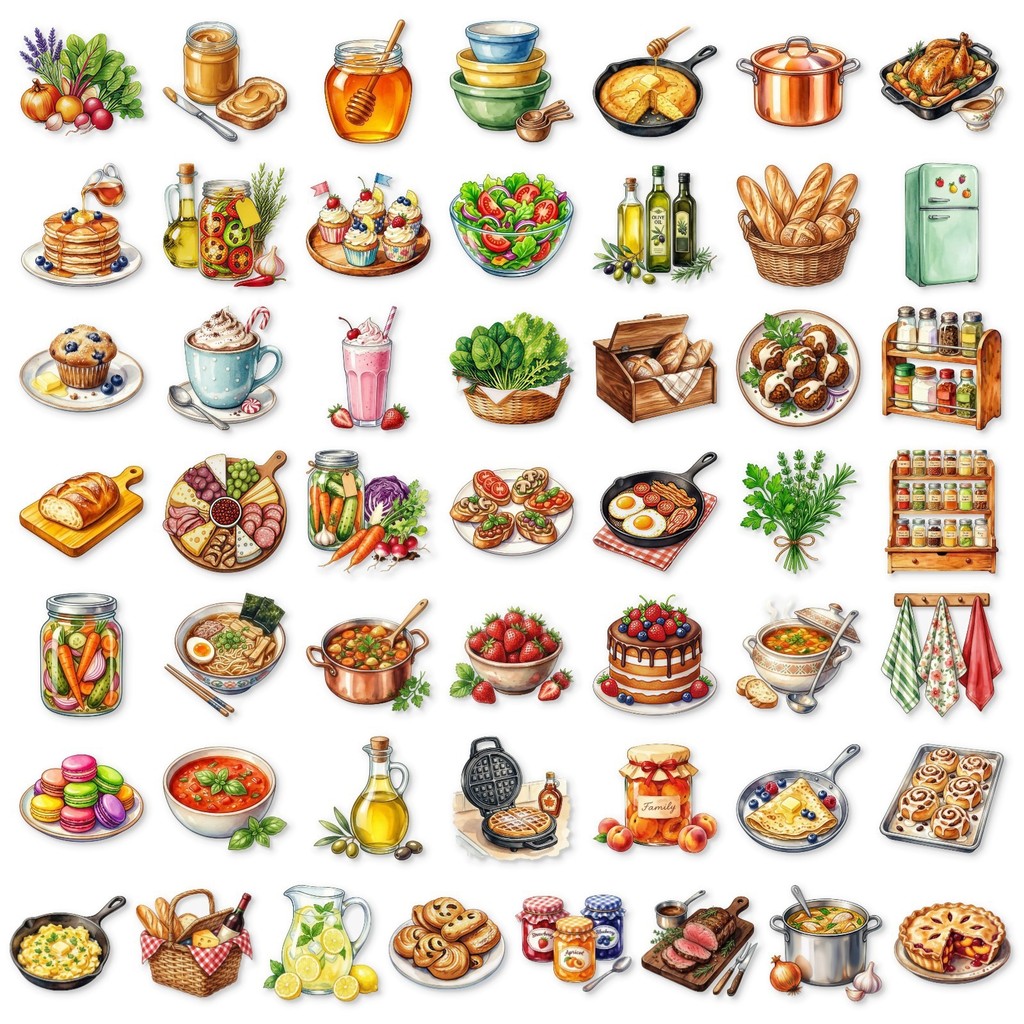 50 Stück transparente PET-Küch – Baking (Kitchen Ingredient) Bewertung und Preis