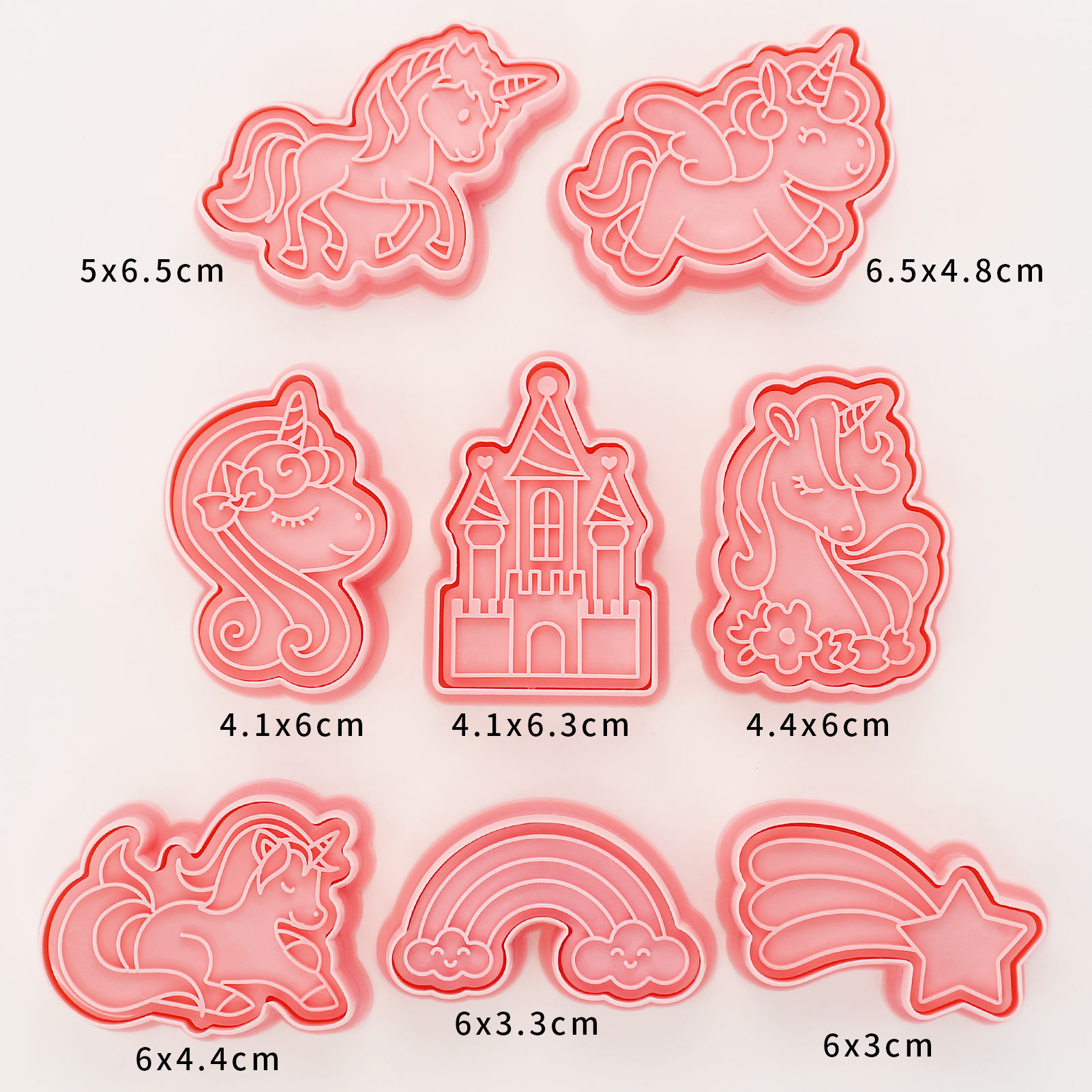 8 Stück Einhorn-Ausstechformen – Kitchen Baking Cookies Bewertung und Preis