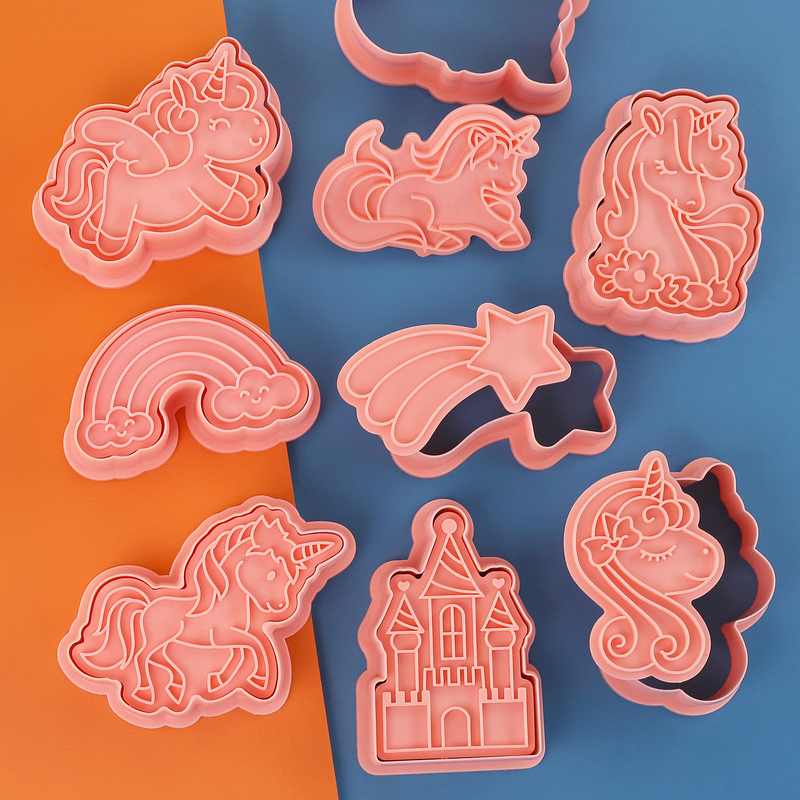 8 Stück Einhorn-Ausstechformen – Kitchen Baking Cookies Bewertung und Preis