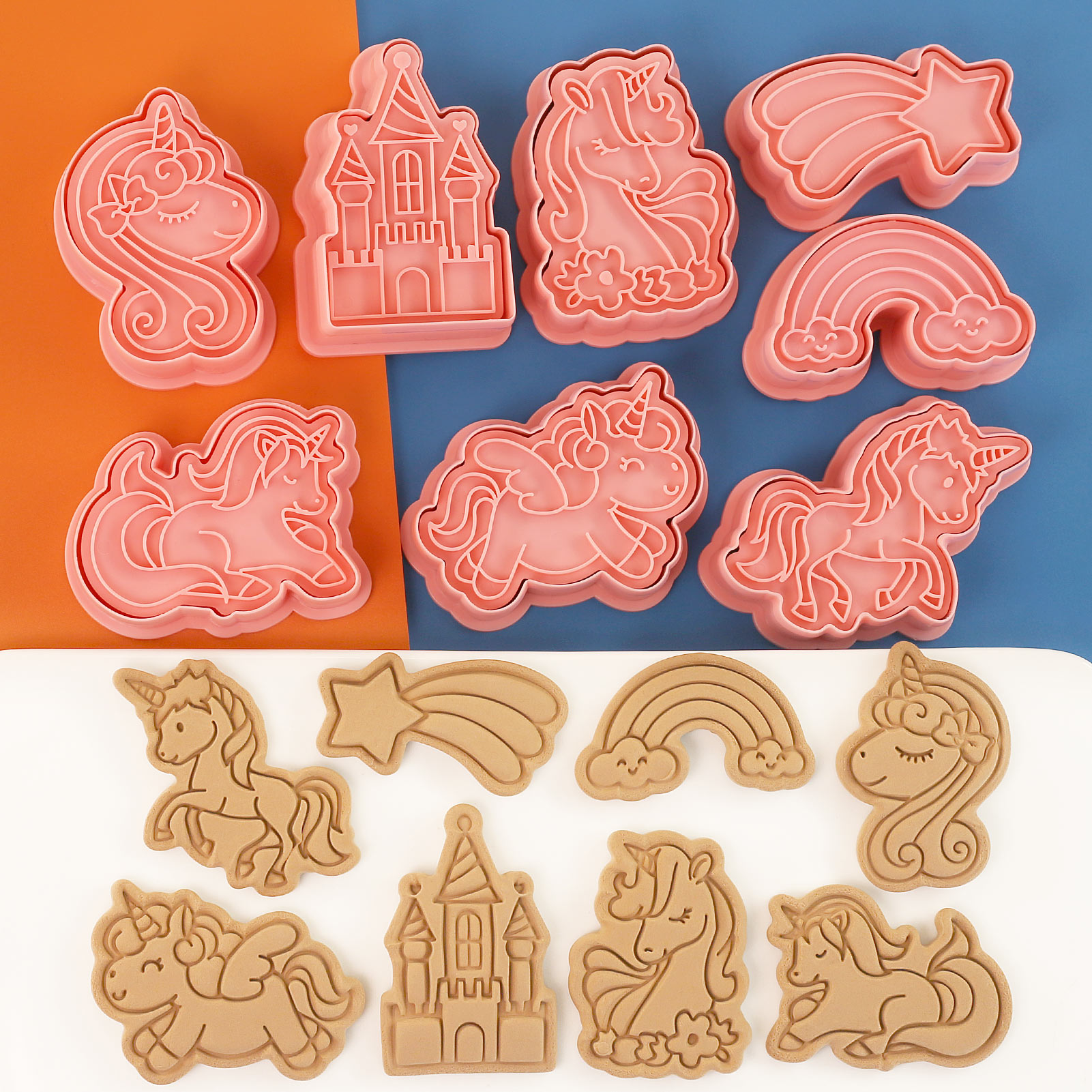 8 Stück Einhorn-Ausstechformen – Kitchen Baking Cookies Bewertung und Preis