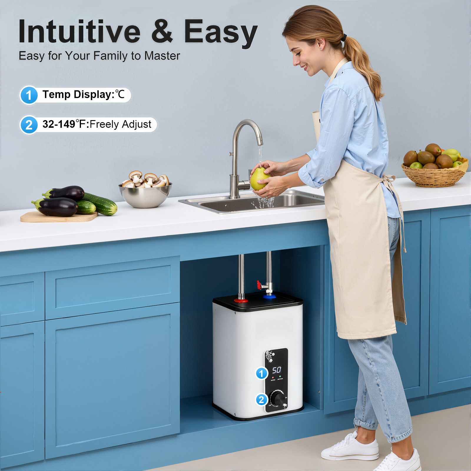 Sofortiger Warmwasserbereiter  – Miniature Baking Kitchen Bewertung und Preis