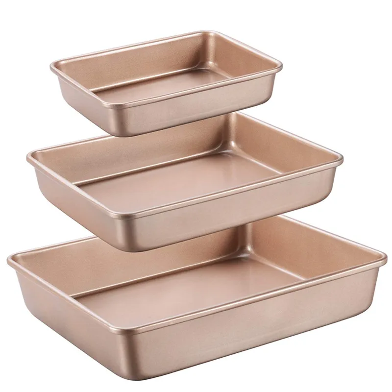 Verdicken Carbon Stahl Goldene – Springform Pan Set Bewertung und Preis