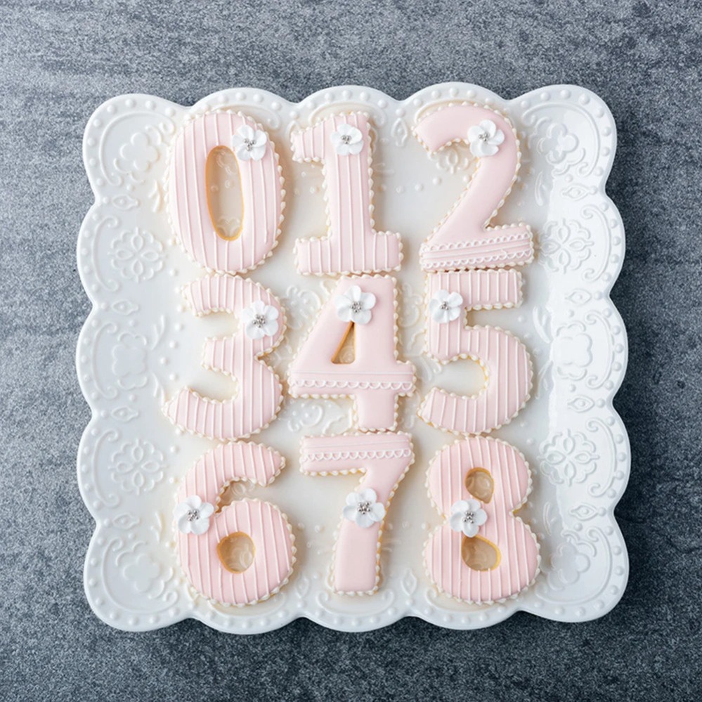 Große Zahlen-Keksausstecher, K – Kitchen Baking Cookies Bewertung und Preis