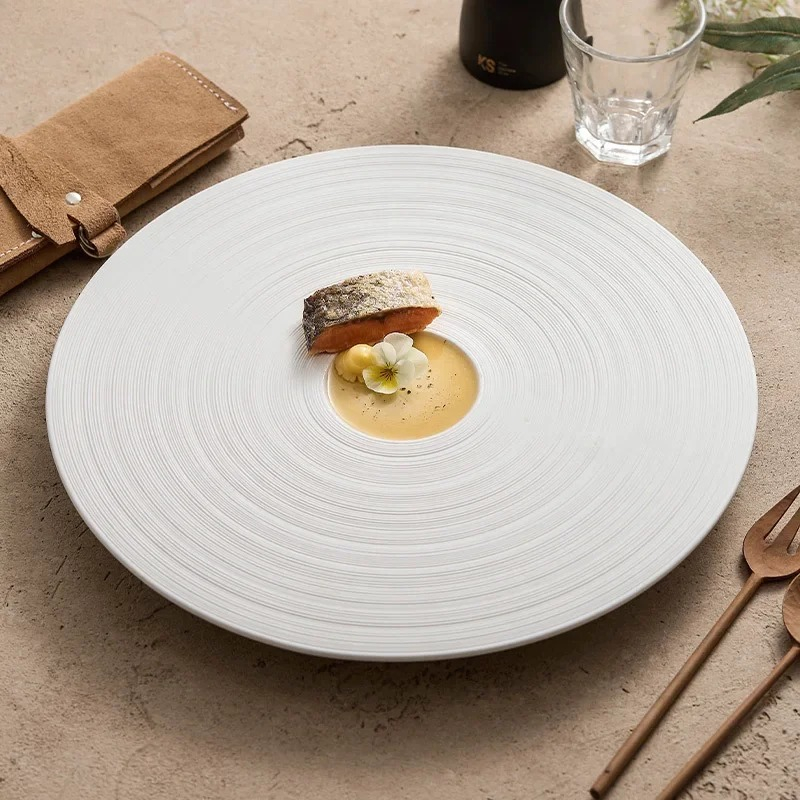 Weiße Keramik-Servierplatte fü – Cake Board Round Bewertung und Preis