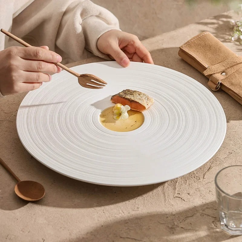Weiße Keramik-Servierplatte fü – Cake Board Round Bewertung und Preis