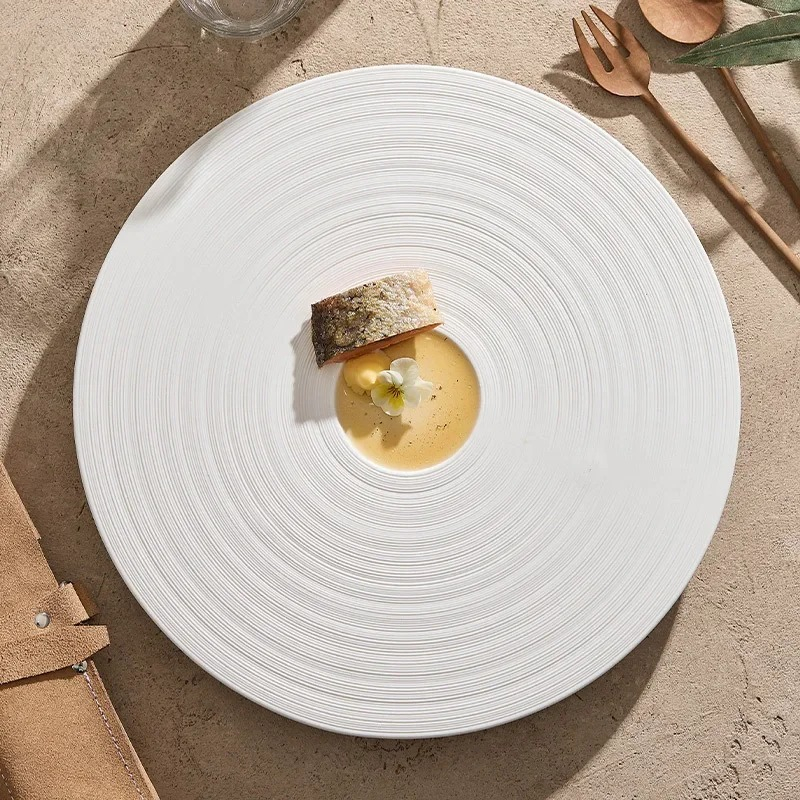 Weiße Keramik-Servierplatte fü – Cake Board Round Bewertung und Preis
