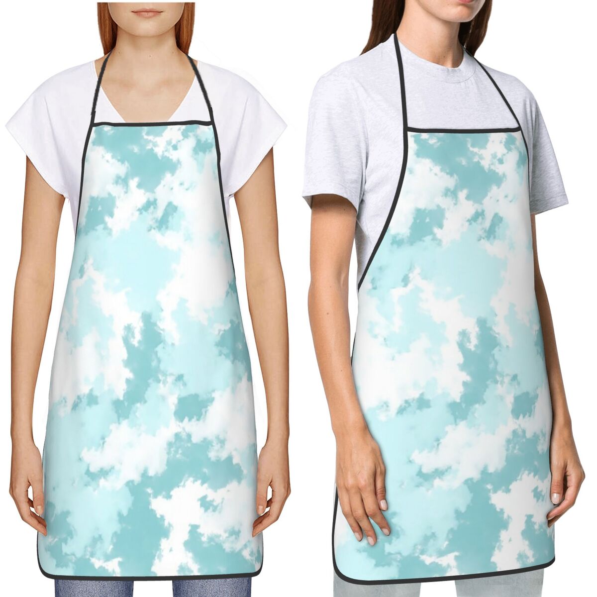 Schürzen mit weicher Himmelsst – Kitchen Baking Background Bewertung und Preis