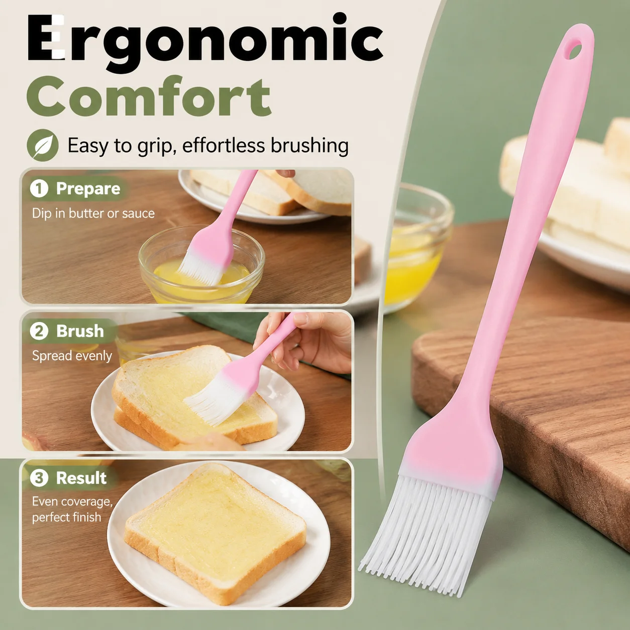 Silikon-Küchenbürsten - Hitzeb – Kitchen Baking Brush Bewertung und Preis