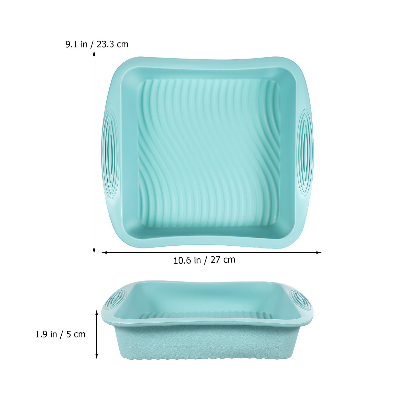 Silikon-Backform, quadratische – Kitchen Baking Trays Bewertung und Preis