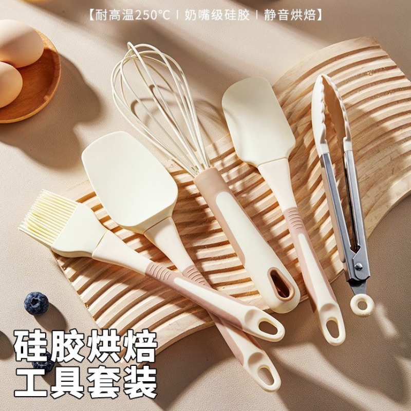 5-teiliges Silikon-Backwerkzeu – Kitchen Baking Brush Bewertung und Preis
