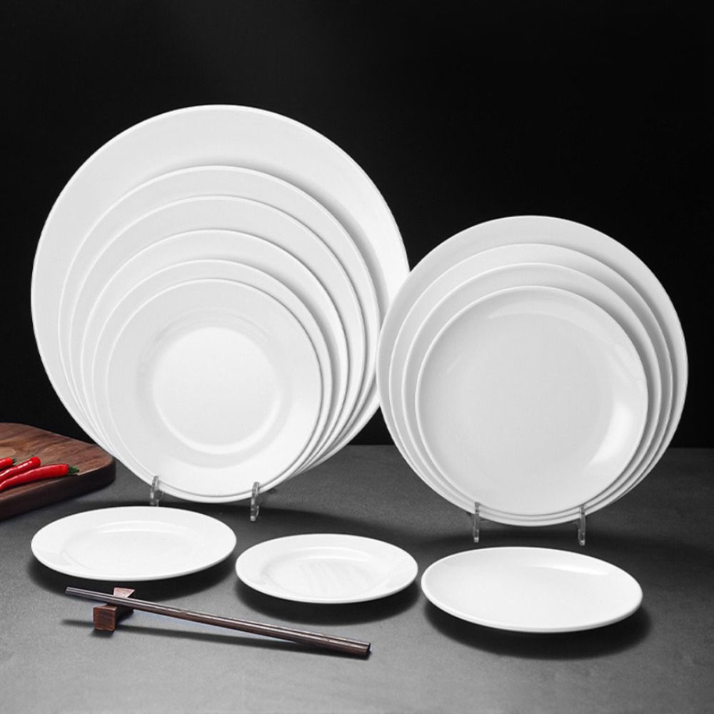 Runde weiße Melamin-Teller für – Cake Board Round Bewertung und Preis