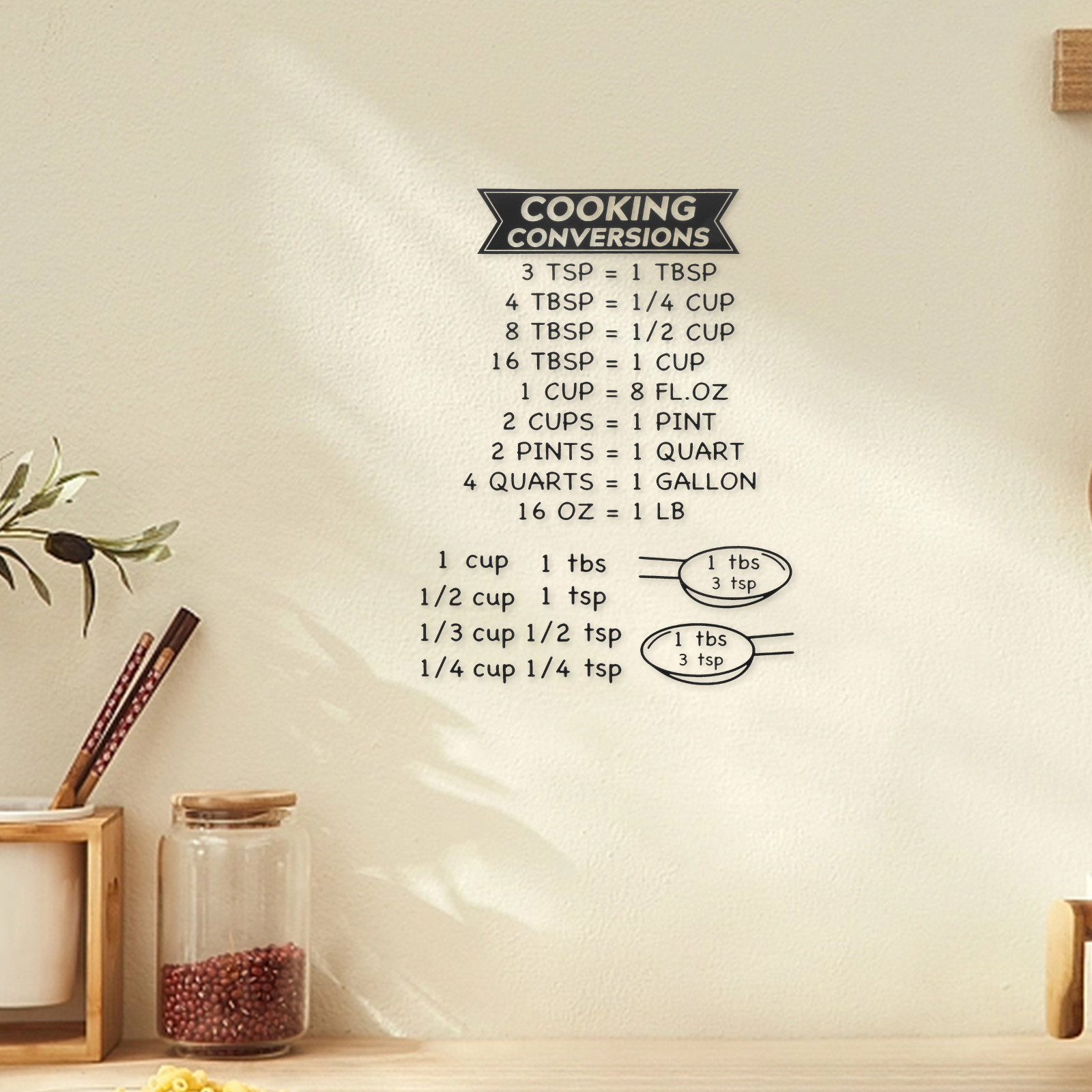 2-teiliges Küchen-Maßumrechnun – Baking (Kitchen Ingredient) Bewertung und Preis
