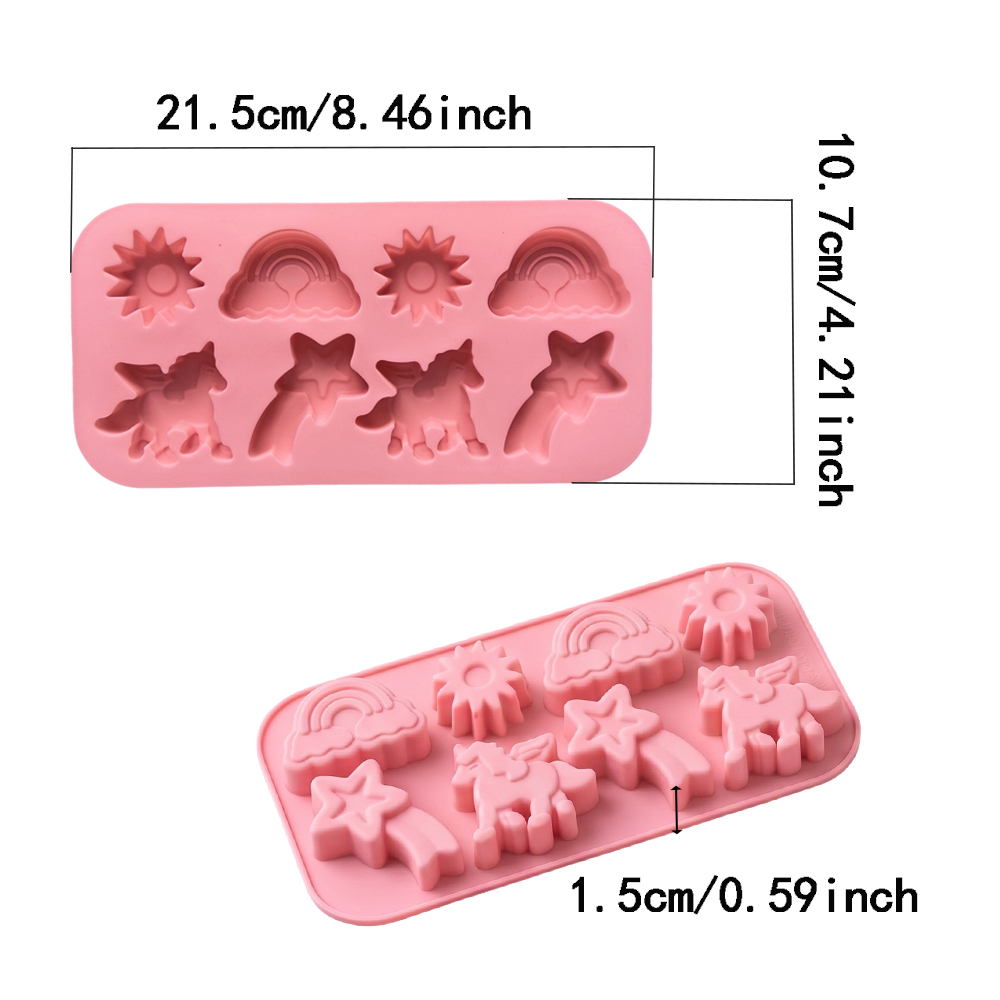 1 Stück 8-fach Silikonform für – Kitchen Baking Cookies Bewertung und Preis